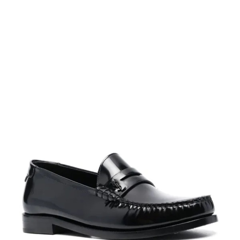 Saint Laurent Men's Black Le Loafers - Picture 2 of 7